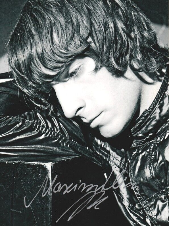 Autogramm Pop | Maximilian HECKER | 2010er Foto (Portrait SW XL)