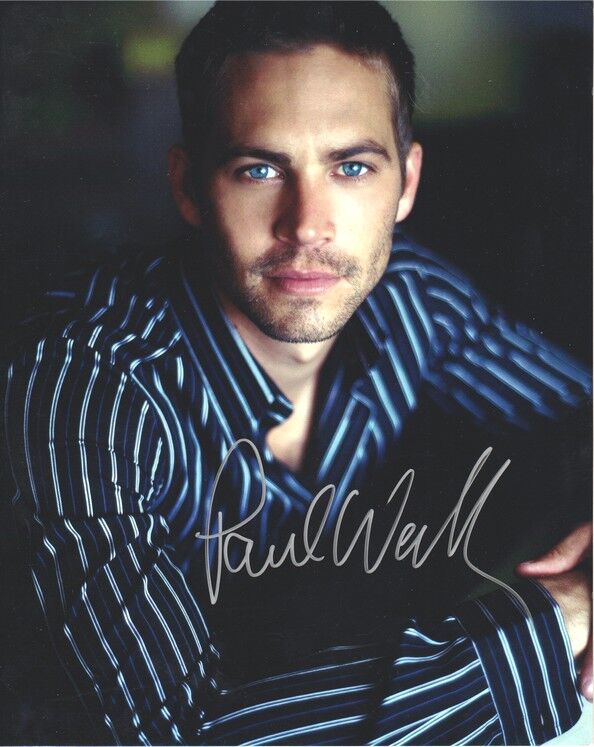 Autogramm Film (USA) | Paul WALKER | 2000er Foto (Portrait Color XL)
