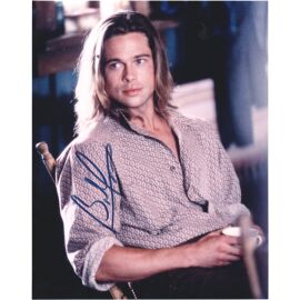 Autogramm Film (USA) | Brad PITT | 1994 Foto (Portrait Color XL) "Legends Fall"