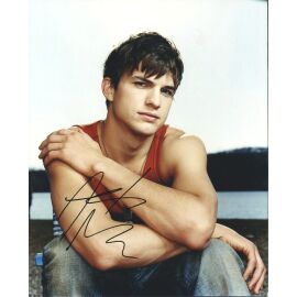 Autogramm Film (USA) | Ashton KUTCHER | 2000er Foto (Portrait Color XL) 2
