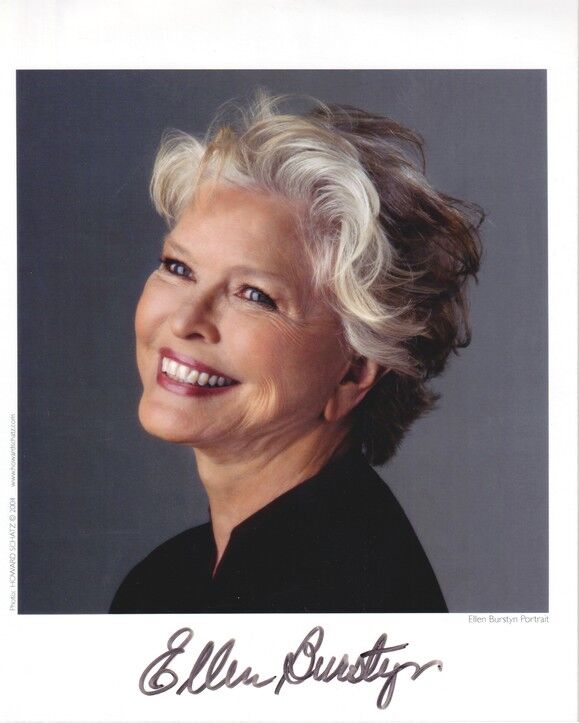 Autogramm Film (USA) | Ellen BURSTYN | 2000er Foto (Portrait Color XL)