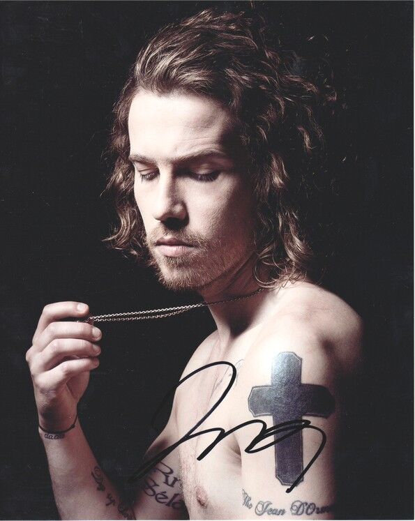 Autogramm Pop (FR) | Julien DORE | 2010er Foto (Portrait Color XL)
