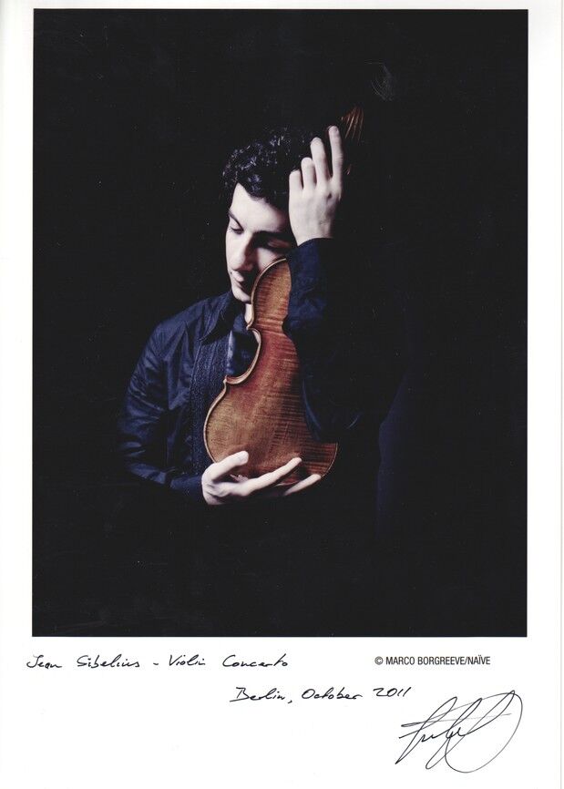 Autogramm Violine (ARM) | Sergei CHATSCHATRJAN | 2010er Foto (Portrait Color XL)