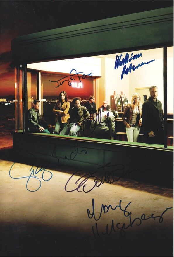 Autogramme Film (USA) | CSI: VEGAS CAST | 2010er Foto (Portrait Color XL) + 5 AG