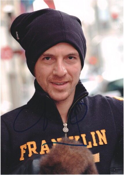 Autogramm Pop (FR) | CALOGERO | 2010er Foto (Portrait Color XM)