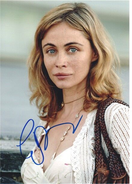 Autogramm Film (FR) | Emmanuelle BEART | 2005 Foto (Portrait Color XM) "L´Enfer"