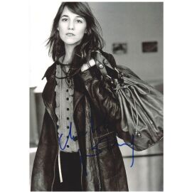 Autogramm Film / Pop (FR) | Charlotte GAINSBOURG | 2000er Foto (Portrait SW XM)