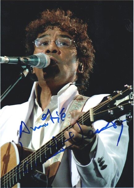 Autogramm Pop (FR) | Laurent VOULZY | 2000er Foto (Portrait Color XM) 1