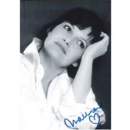 Autogramm Pop (BEL) | MAURANE | 2000er Foto (Portrait SW XM)