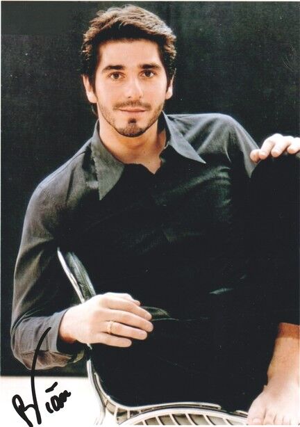 Autogramm Pop (FR) | Patrick FIORI | 2000er Foto (Portrait Color XM)