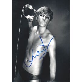 Autogramm Pop (CH) | Quentin MOSIMANN | 2000er Foto (Portrait SW XM)