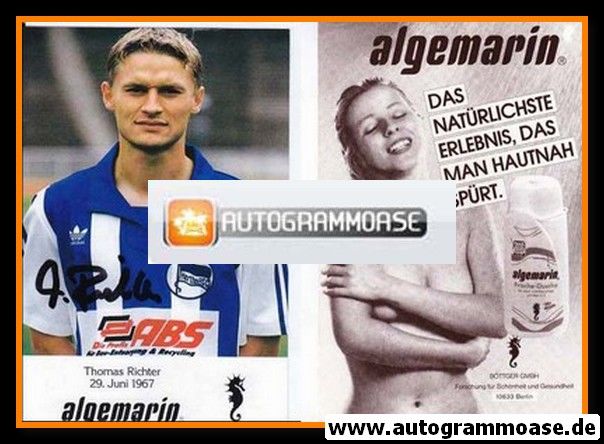 Autogramm Fussball | Hertha BSC Berlin | 1993 | Thomas RICHTER