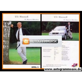 Autogramm Fussball | FC Bayern München | 2000 | Uli HOENESS