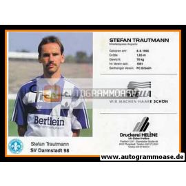 Autogramm Fussball | SV Darmstadt 98 | 1991 | Stefan TRAUTMANN