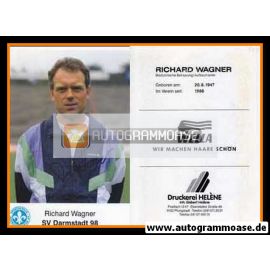 Autogramm Fussball | SV Darmstadt 98 | 1991 | Richard WAGNER