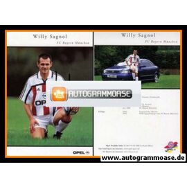 Autogramm Fussball | FC Bayern München | 2000 | Willy SAGNOL