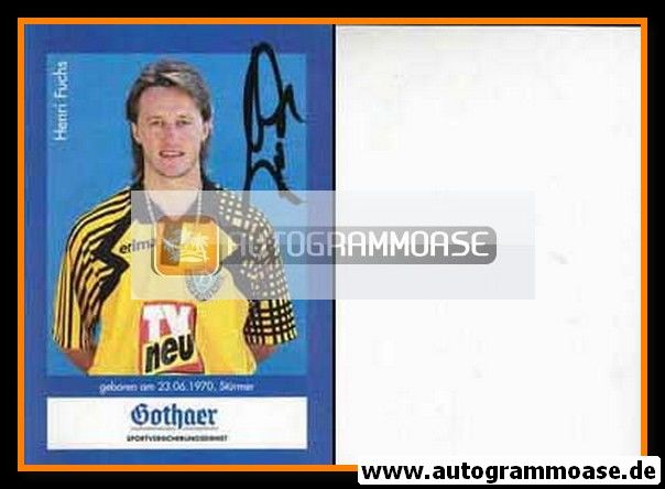 Autogramm Fussball | Dynamo Dresden | 1994 | Henri FUCHS