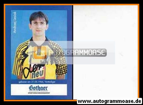 Autogramm Fussball | Dynamo Dresden | 1994 | Andrzej LESIAK