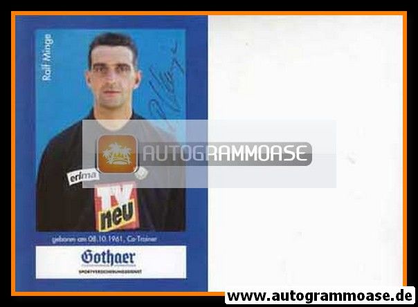 Autogramm Fussball | Dynamo Dresden | 1994 | Ralf MINGE