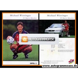 Autogramm Fussball | FC Bayern M&uuml;nchen | 2000 | Michael WIESINGER