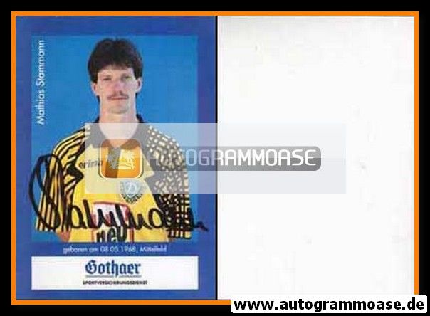 Autogramm Fussball | Dynamo Dresden | 1994 | Mathias STAMMANN