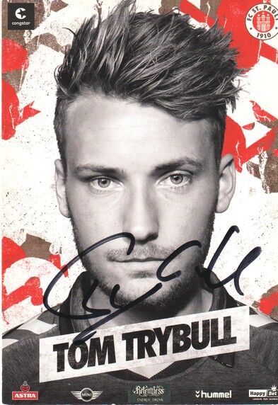 Autogramm Fussball | FC St. Pauli | 2014 | Tom TRYBULL