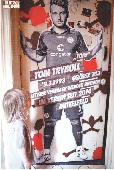 Autogramm Fussball | FC St. Pauli | 2014 | Tom TRYBULL