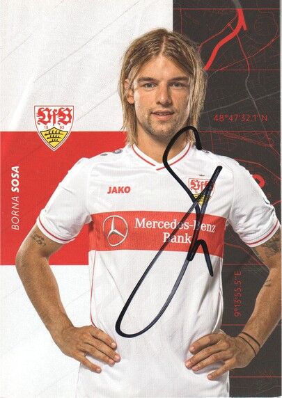 Autogramm Fussball | VfB Stuttgart | 2020 | Borna SOSA