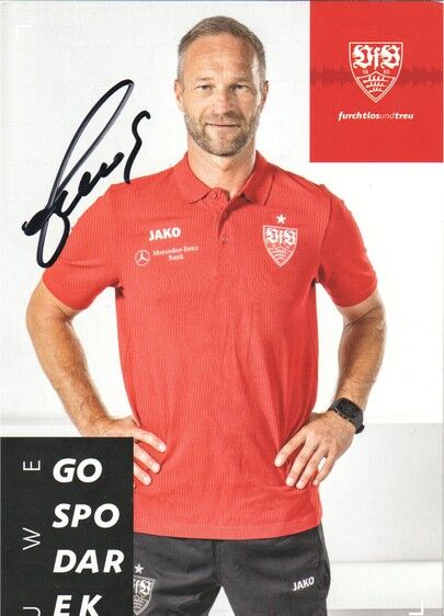 Autogramm Fussball | VfB Stuttgart | 2019 | Uwe GOSPODAREK
