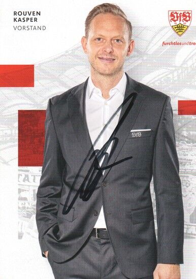 Autogramm Fussball | VfB Stuttgart | 2022 | Rouven KASPER