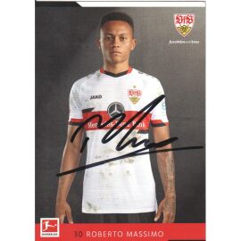 Autogramm Fussball | VfB Stuttgart | 2021 | Roberto MASSIMO 