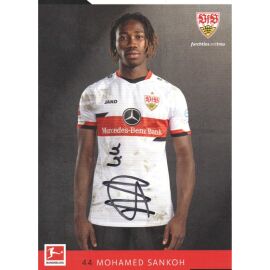 Autogramm Fussball | VfB Stuttgart | 2021 | Mohamed SANKOH