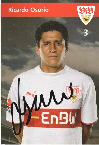 Autogramm Fussball | VfB Stuttgart | 2006 | Ricardo OSORIO