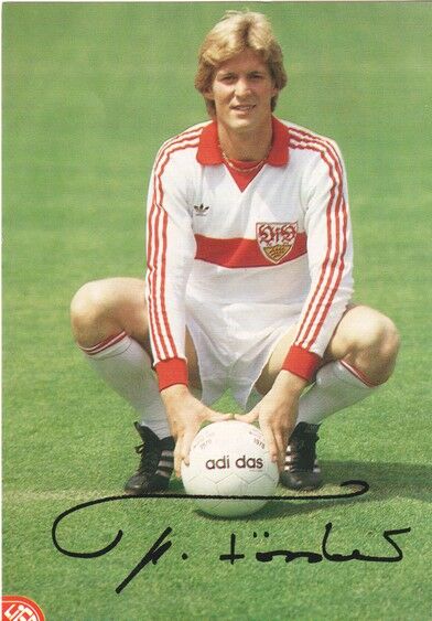 Autogramm Fussball | VfB Stuttgart | 1982 Ligra | Karlheinz FÖRSTER