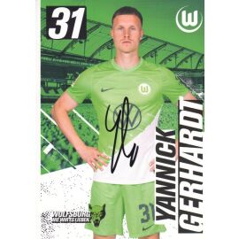 Autogramm Fussball | VfL Wolfsburg | 2023 | Yannick GERHARDT