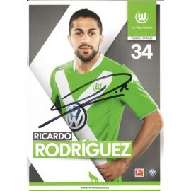 Autogramm Fussball | VfL Wolfsburg | 2014 | Ricardo RODRIGUEZ