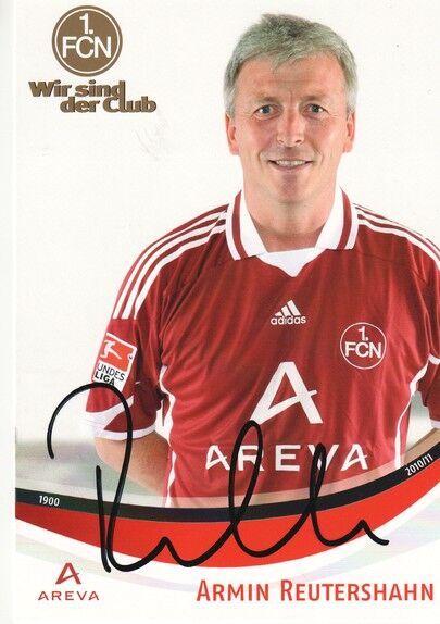 Autogramm Fussball | 1. FC Nürnberg | 2010 | Armin REUTERSHAHN