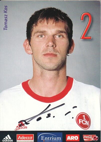 Autogramm Fussball | 1. FC Nürnberg | 2002 | Tomasz KOS