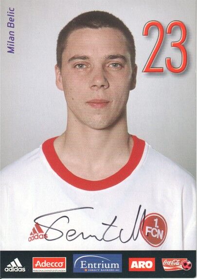 Autogramm Fussball | 1. FC Nürnberg | 2002 | Milan BELIC