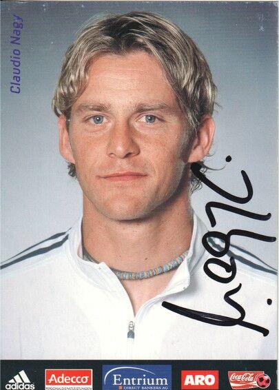 Autogramm Fussball | 1. FC Nürnberg | 2002 | Claudio NAGY