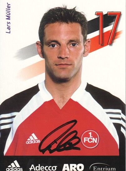 Autogramm Fussball | 1. FC Nürnberg | 2001 | Lars MÜLLER
