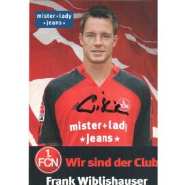 Autogramm Fussball | 1. FC Nürnberg | 2005 | Frank WIBLISHAUSER 