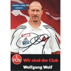 Autogramm Fussball | 1. FC Nürnberg | 2005 | Wolfgang WOLF