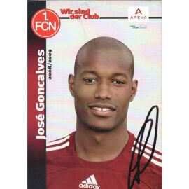 Autogramm Fussball | 1. FC Nürnberg | 2008 Portrait | Jose GONCALVES