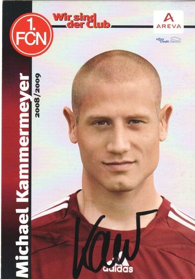 Autogramm Fussball | 1. FC Nürnberg | 2008 Portrait | Michael KAMMERMEYER