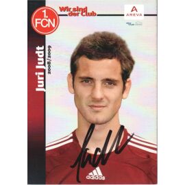 Autogramm Fussball | 1. FC Nürnberg | 2008 Portrait | Juri JUDT