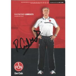 Autogramm Fussball | 1. FC Nürnberg | 2013 | Raymond LIBREGTS