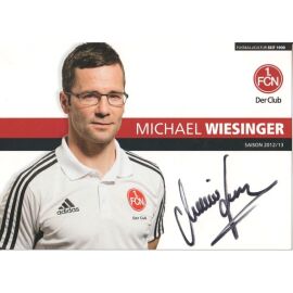 Autogramm Fussball | 1. FC Nürnberg | 2012 | Michael WIESINGER