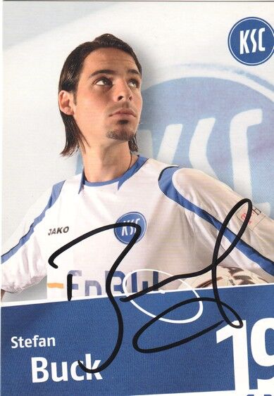 Autogramm Fussball | Karlsruher SC | 2008 | Stefan BUCK