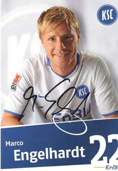 Autogramm Fussball | Karlsruher SC | 2009 | Marco ENGELHARDT